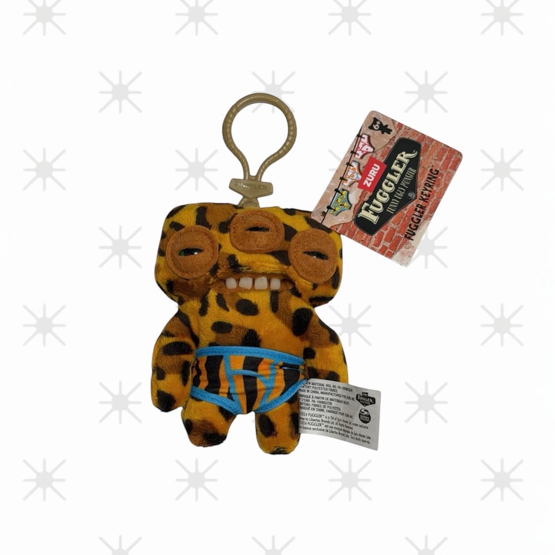 퍼글러 에일리언 레오파드 키링 상품이미지1