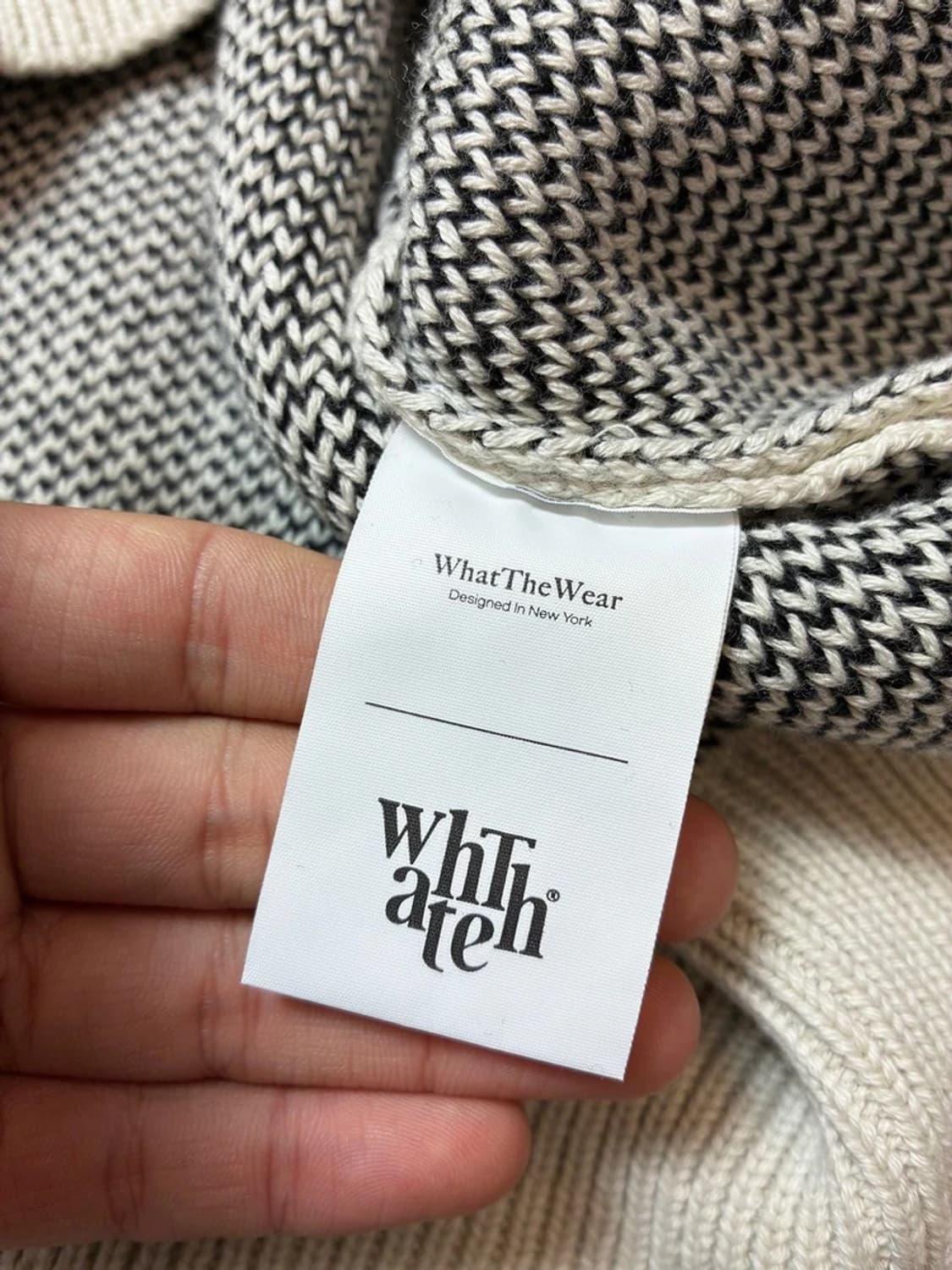 왓더웨어21FW WhatThe Wear NY-126니트후드티 PN8906 상품이미지9