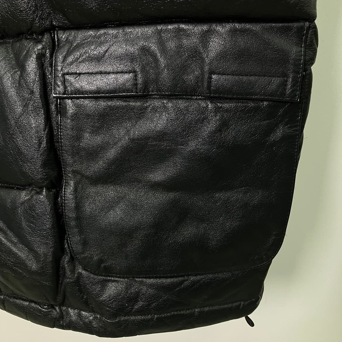 할리데이비슨 소가죽 다운 패딩 점퍼 L 상품이미지5