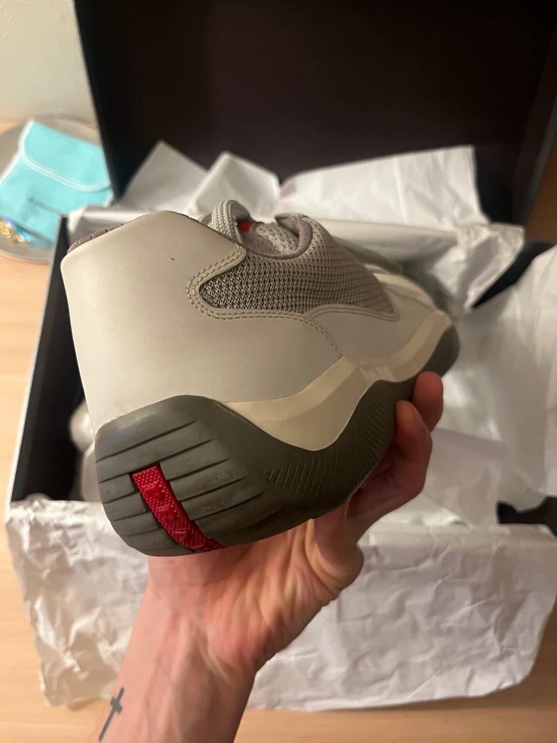 프라다 90's 아메리카컵 빈티지 uk6.5 상품이미지7