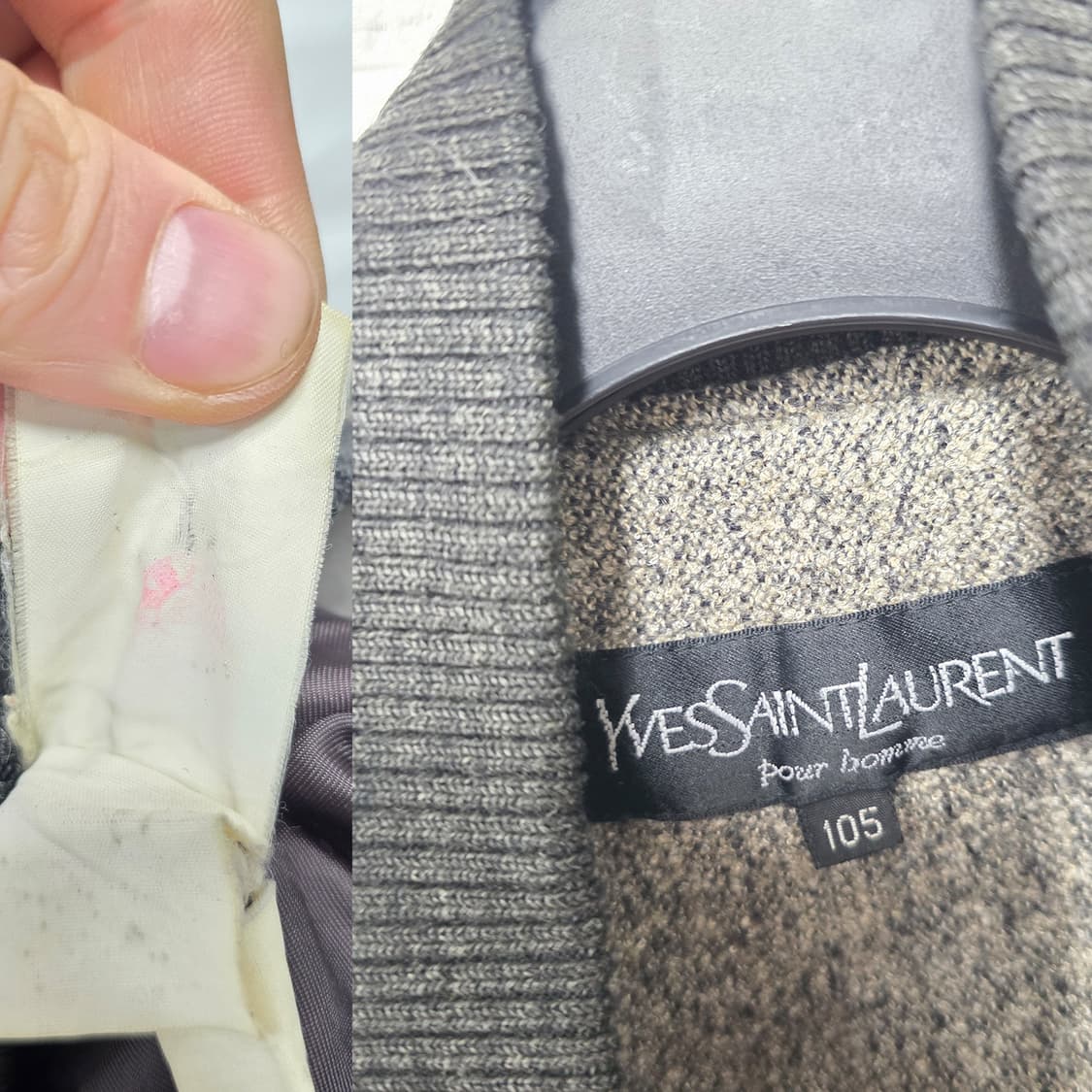 택포) 입생로랑 남성 봄버 자켓 105 상품이미지2