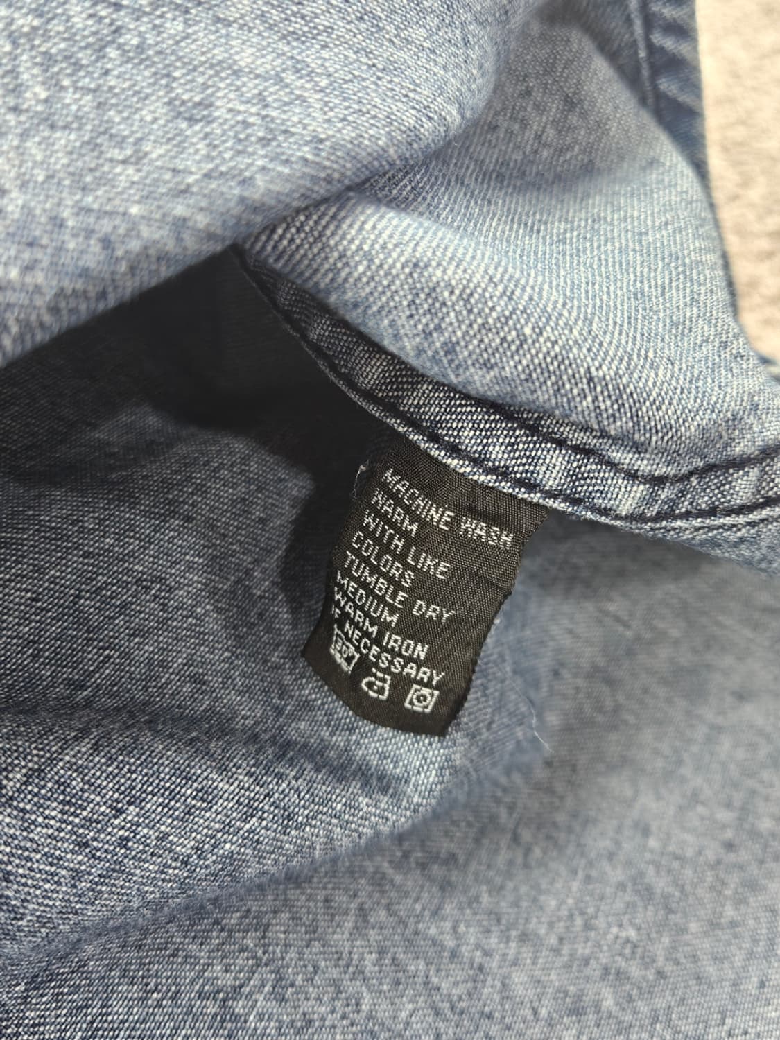 폴로 진스 컴퍼니 베이직 포켓 데님 셔츠 ( S ) / 10844 상품이미지9