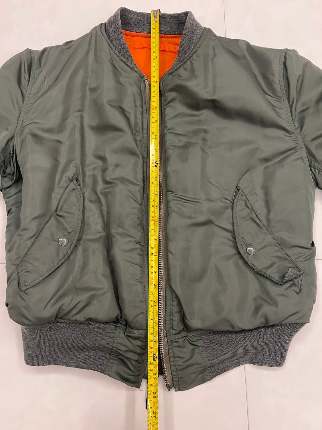 70s 오리지널 ma-1 자켓 M사이즈 판매합니다 상품이미지6