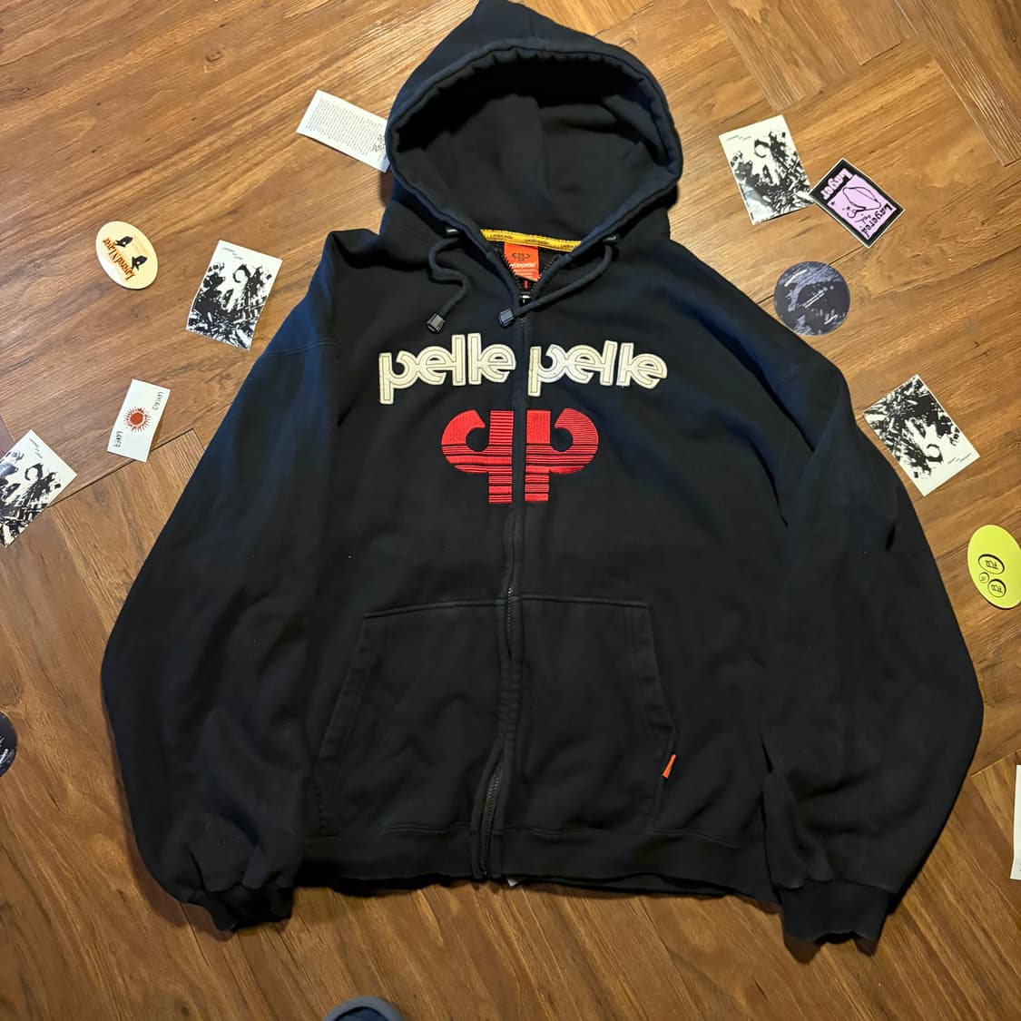 Pelle Pelle Heavy cotton zip-up hoodie 상품이미지2