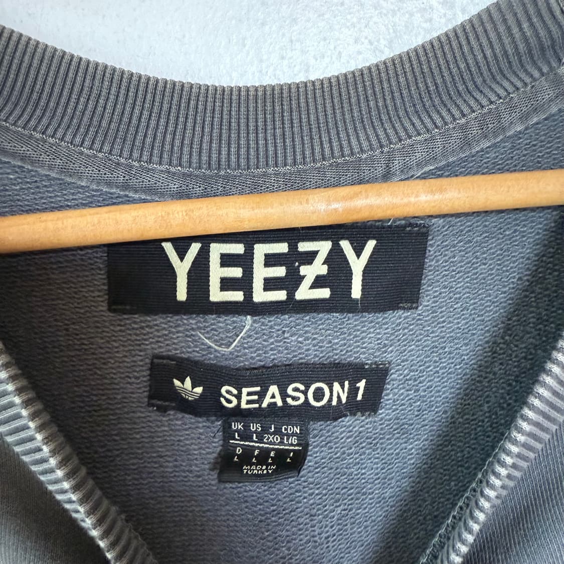 이지 시즌1 yeezy season1 3/4 슬리브 티셔츠 상품이미지7