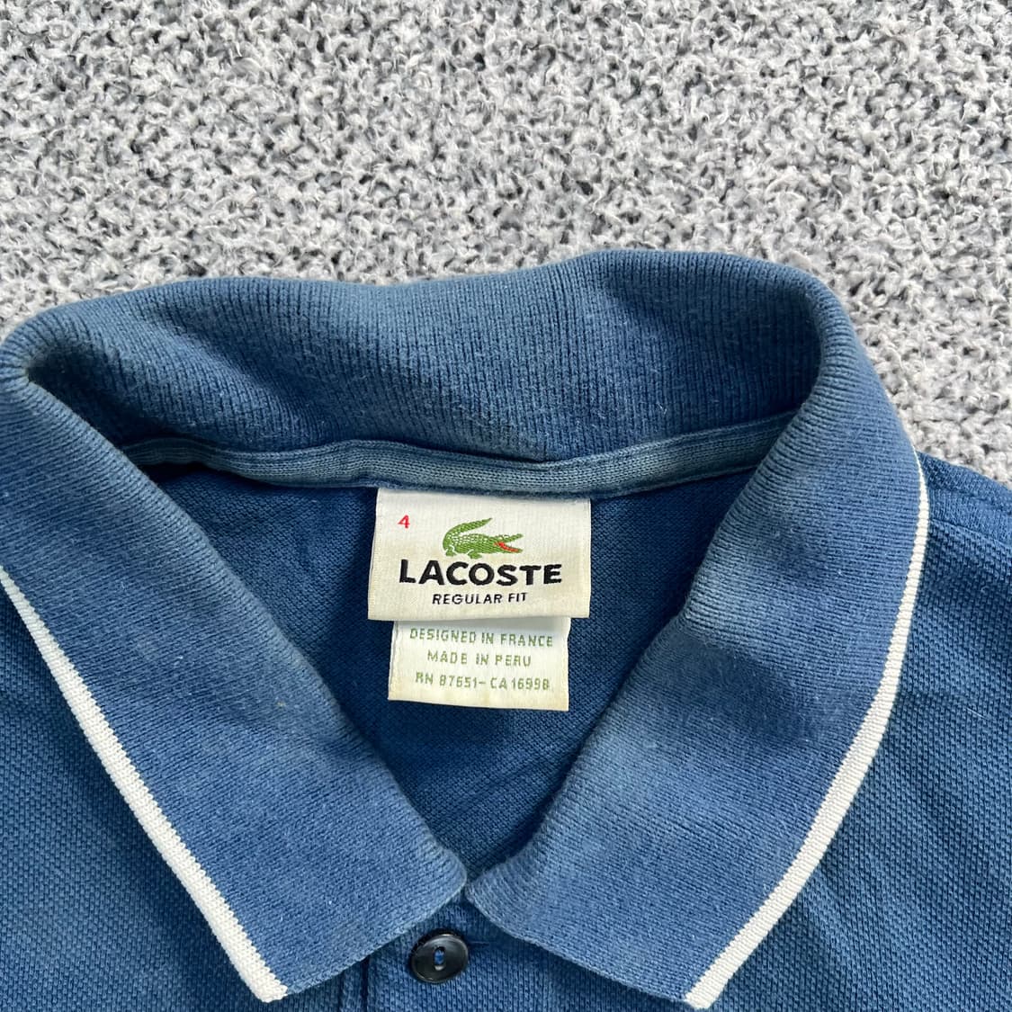 4 라코스테 반팔 카라 티셔츠 0327M 상품이미지2
