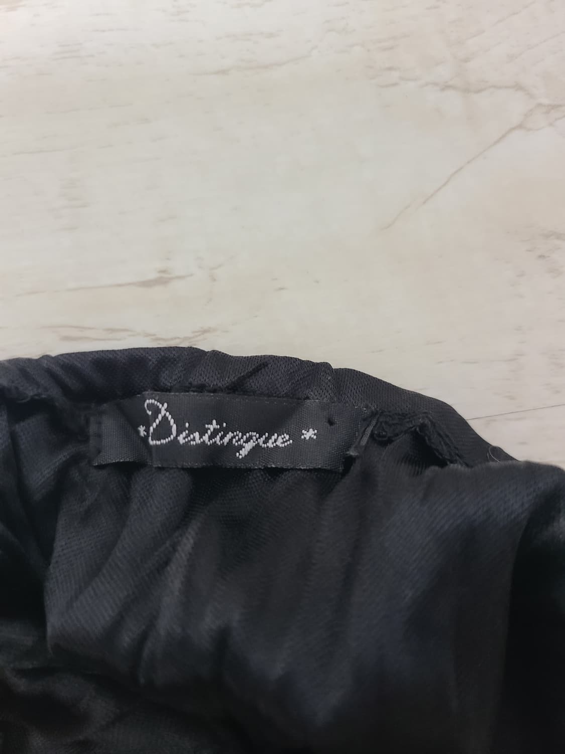 검정 링클 레이어드 나시 상품이미지5