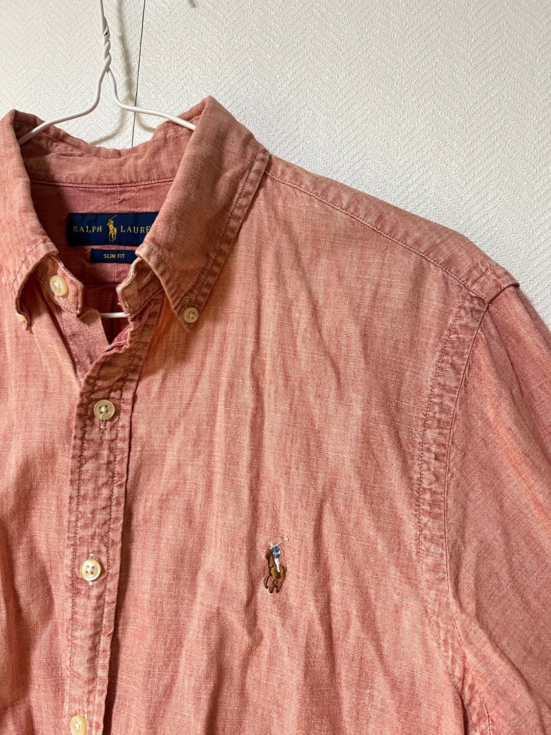 폴로 랄프로렌 가먼트다이 셔츠 m 상품이미지2