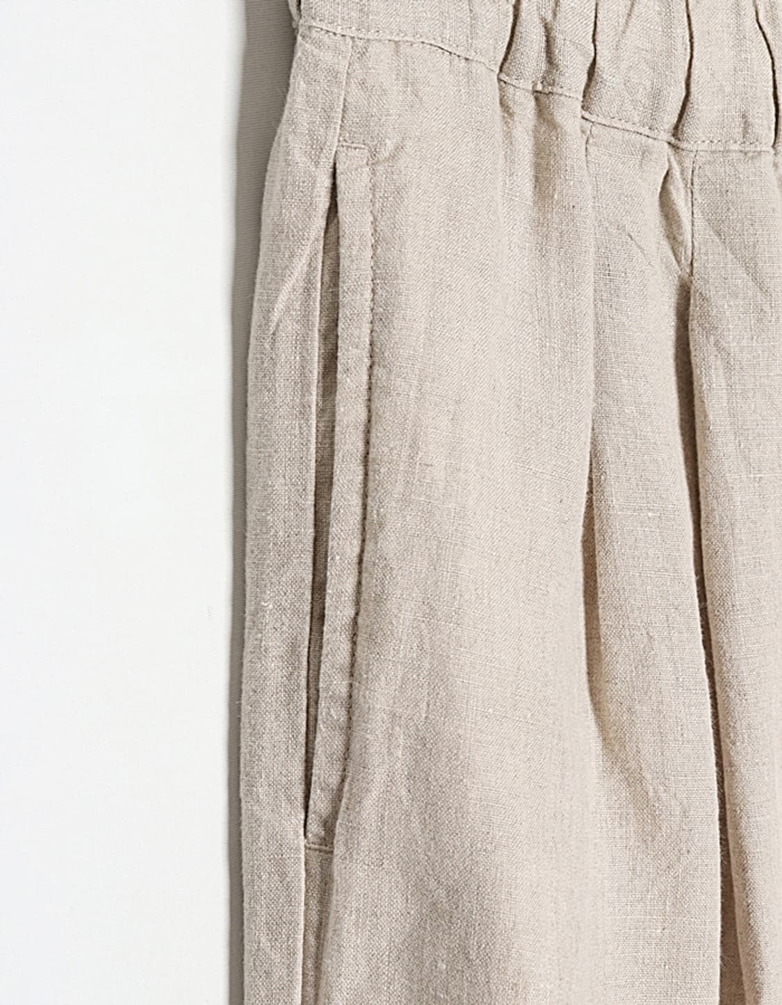 無印良品 Linen Wide Easy Pant (27) 상품이미지3