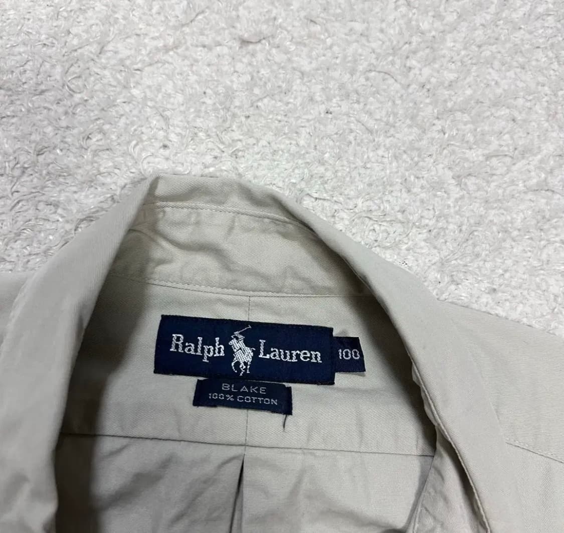폴로 랄프로렌 베이지 셔츠 100 상품이미지3
