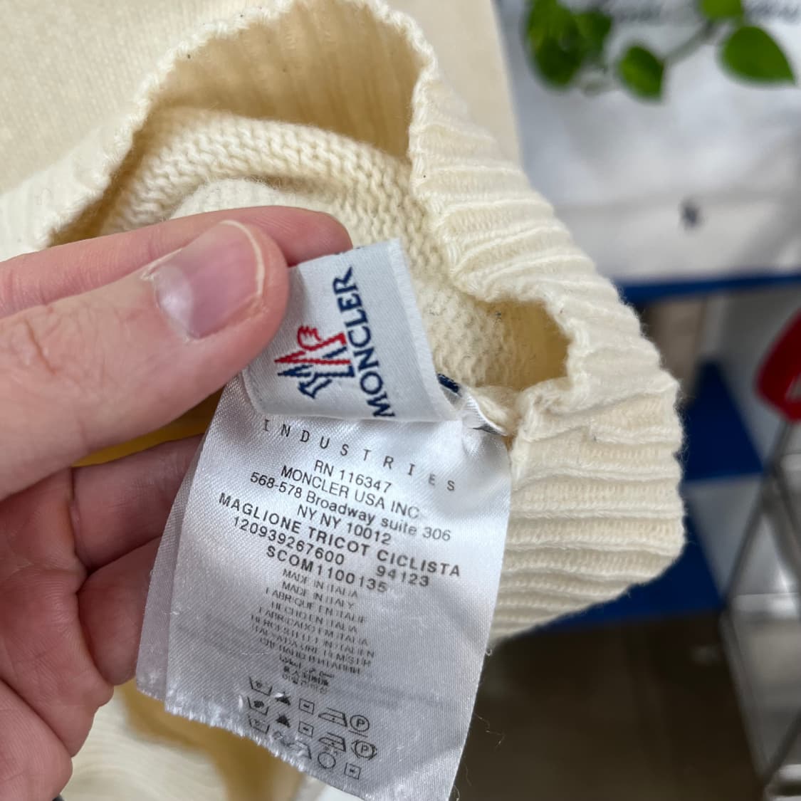 몽클레어 우먼 터틀넥 울니트 L 상품이미지6