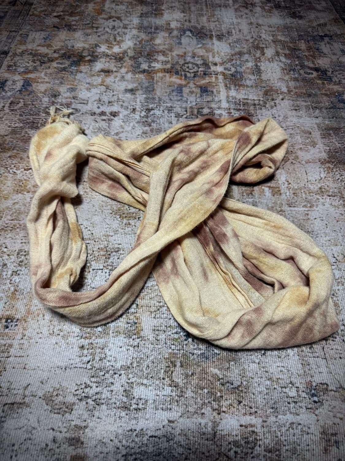 Tie Dye Vintage Scarf 상품이미지1