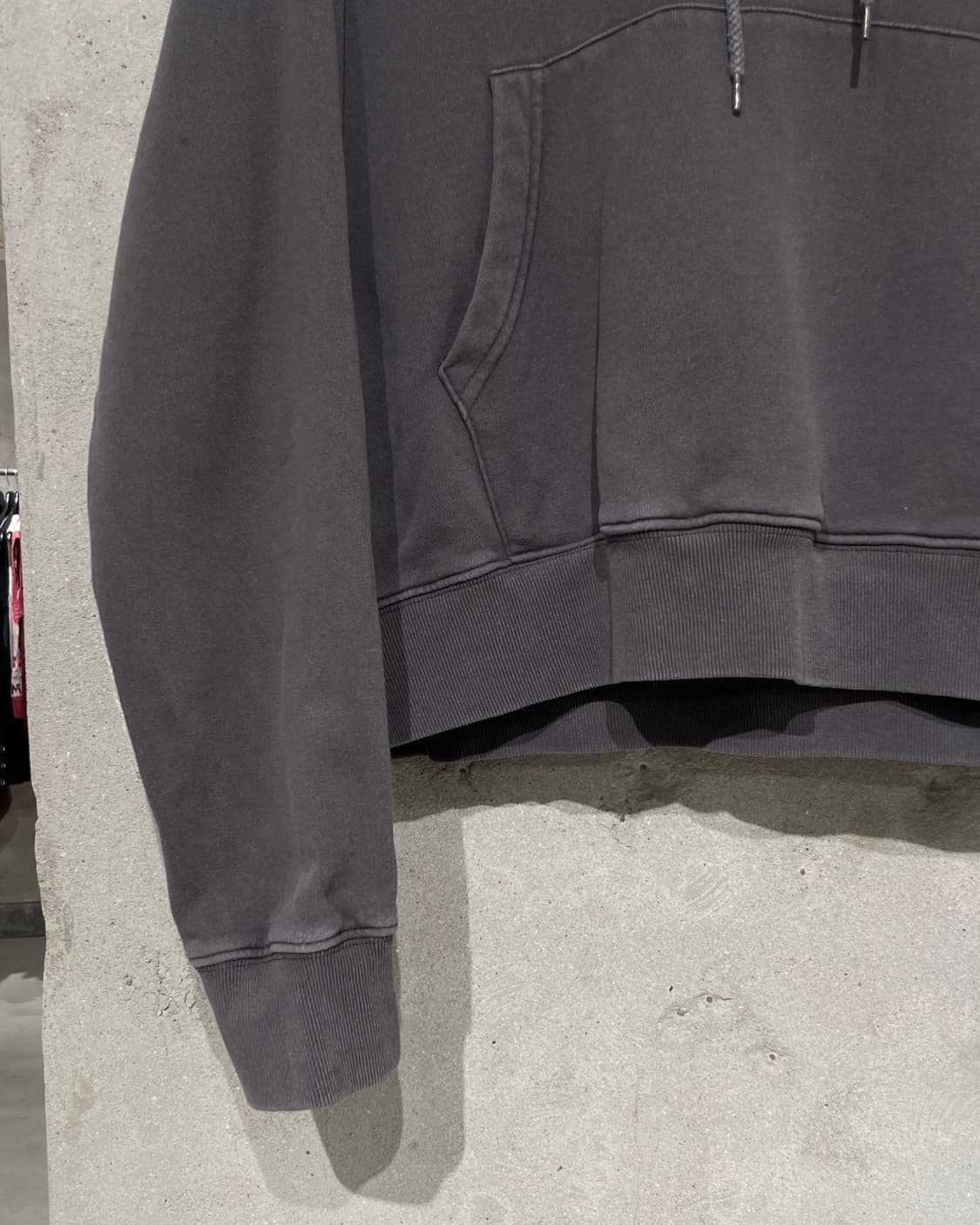 스투시 브라운 애그니스 박시 크롭 후디 상품이미지4