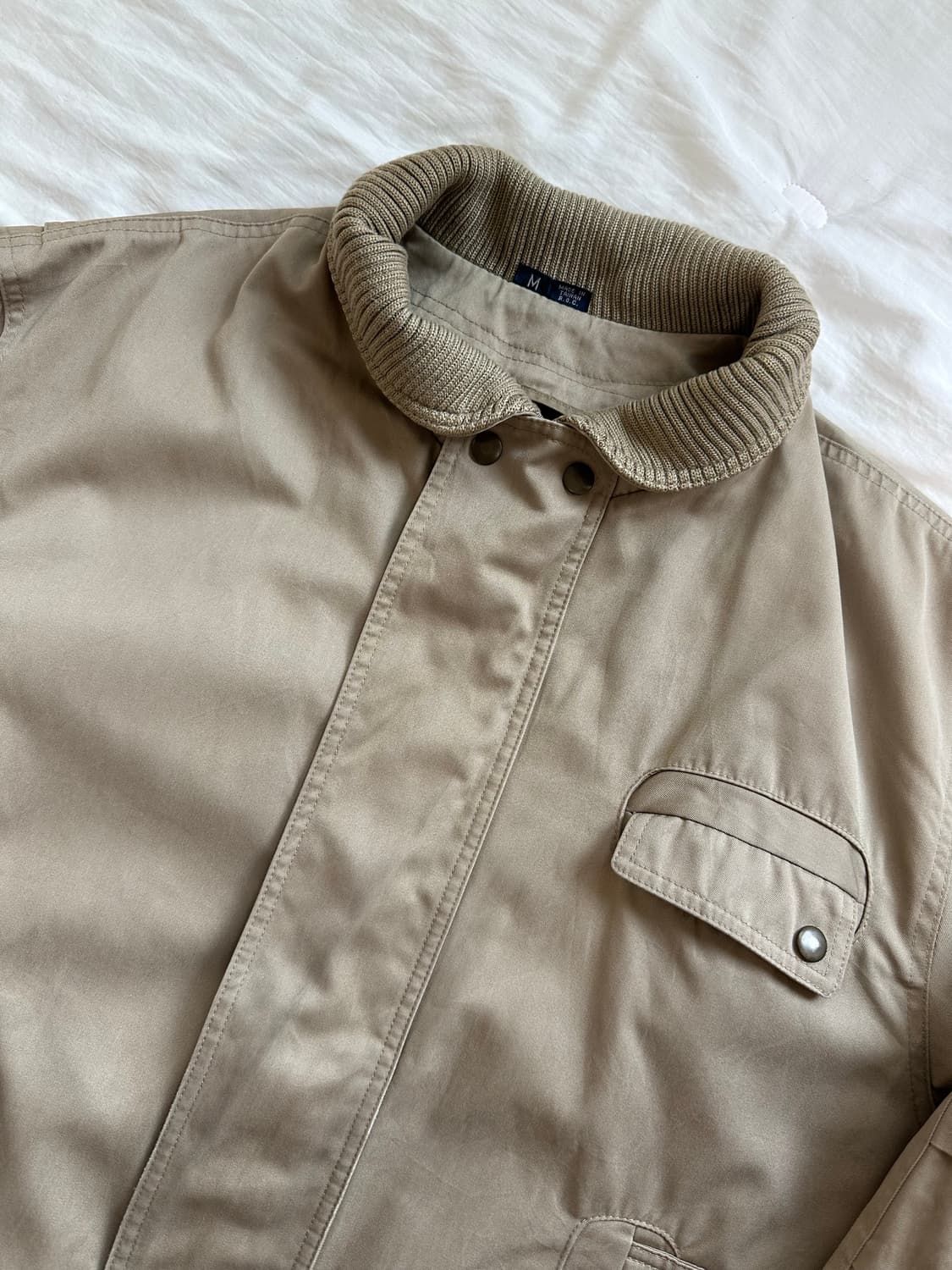 마이티 맥 90s 립 카라 해링턴 자켓 상품이미지2