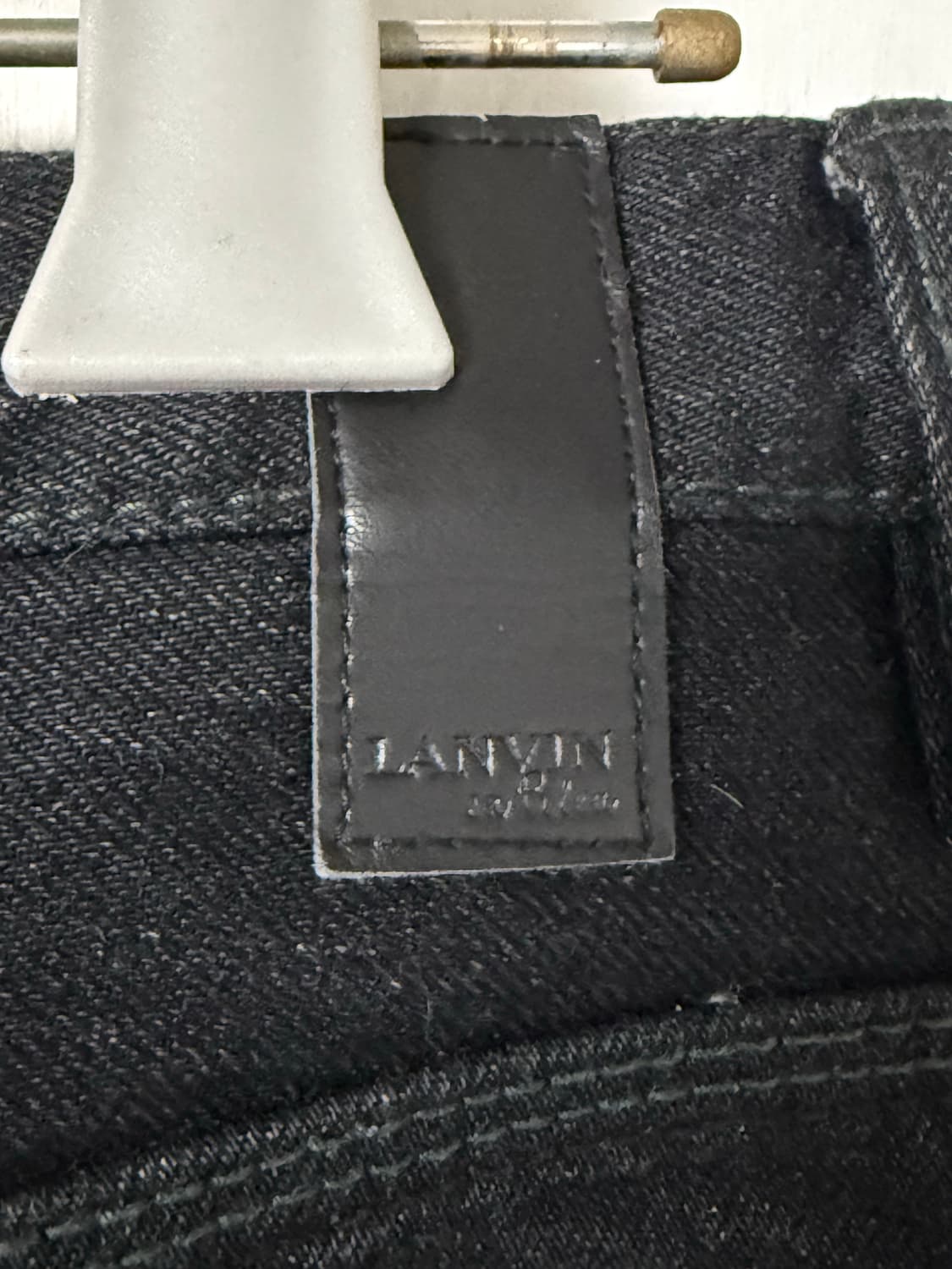 랑방 밑단 절게 9부 데님팬츠 상품이미지3