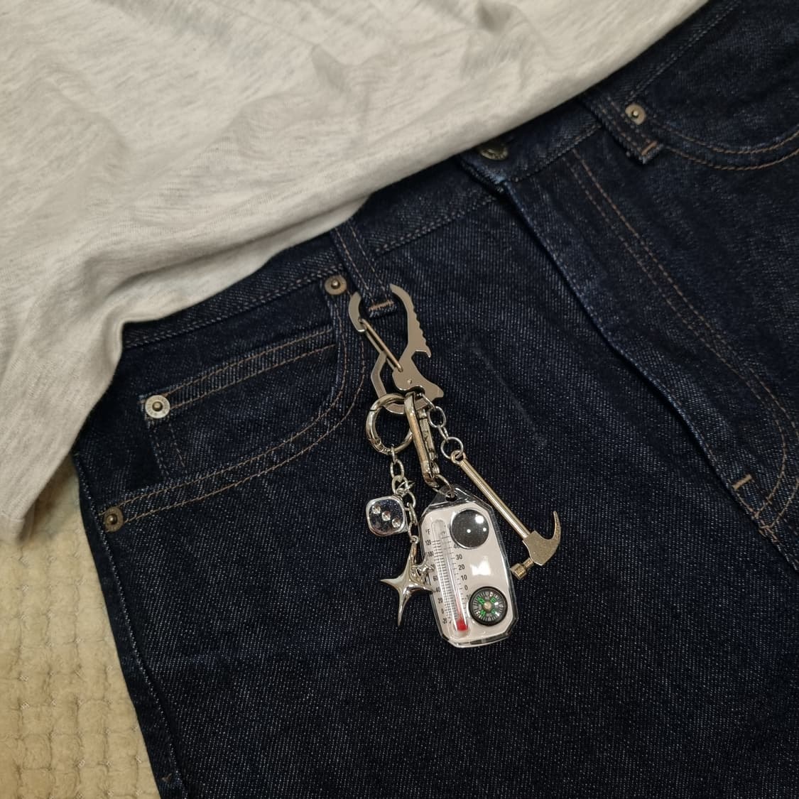 🔨Silver Way 실버 키링 silver keychain 상품이미지4