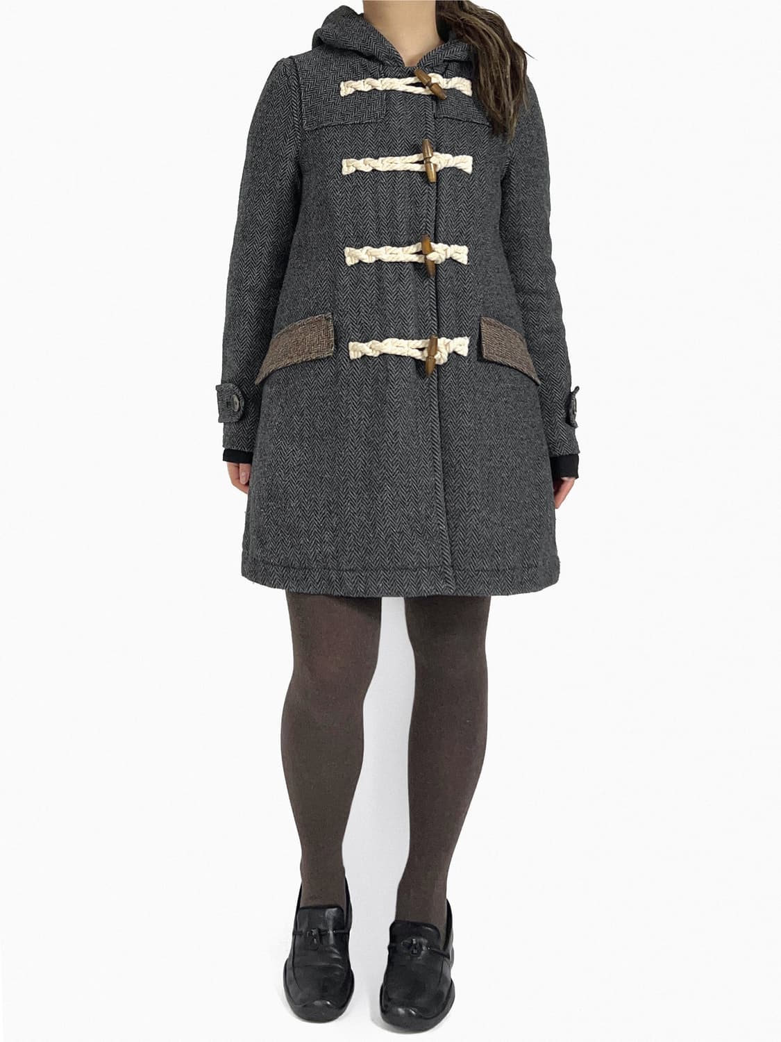 Sevendays Sunday Harris Tweed duffle coa 상품이미지6