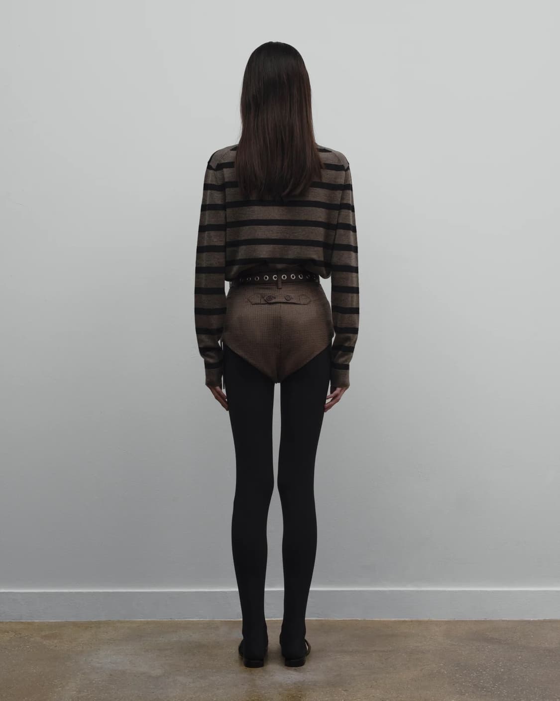 [S,M,L]커미션 25fw Dad 스트라이프 폴로 니트 상품이미지8