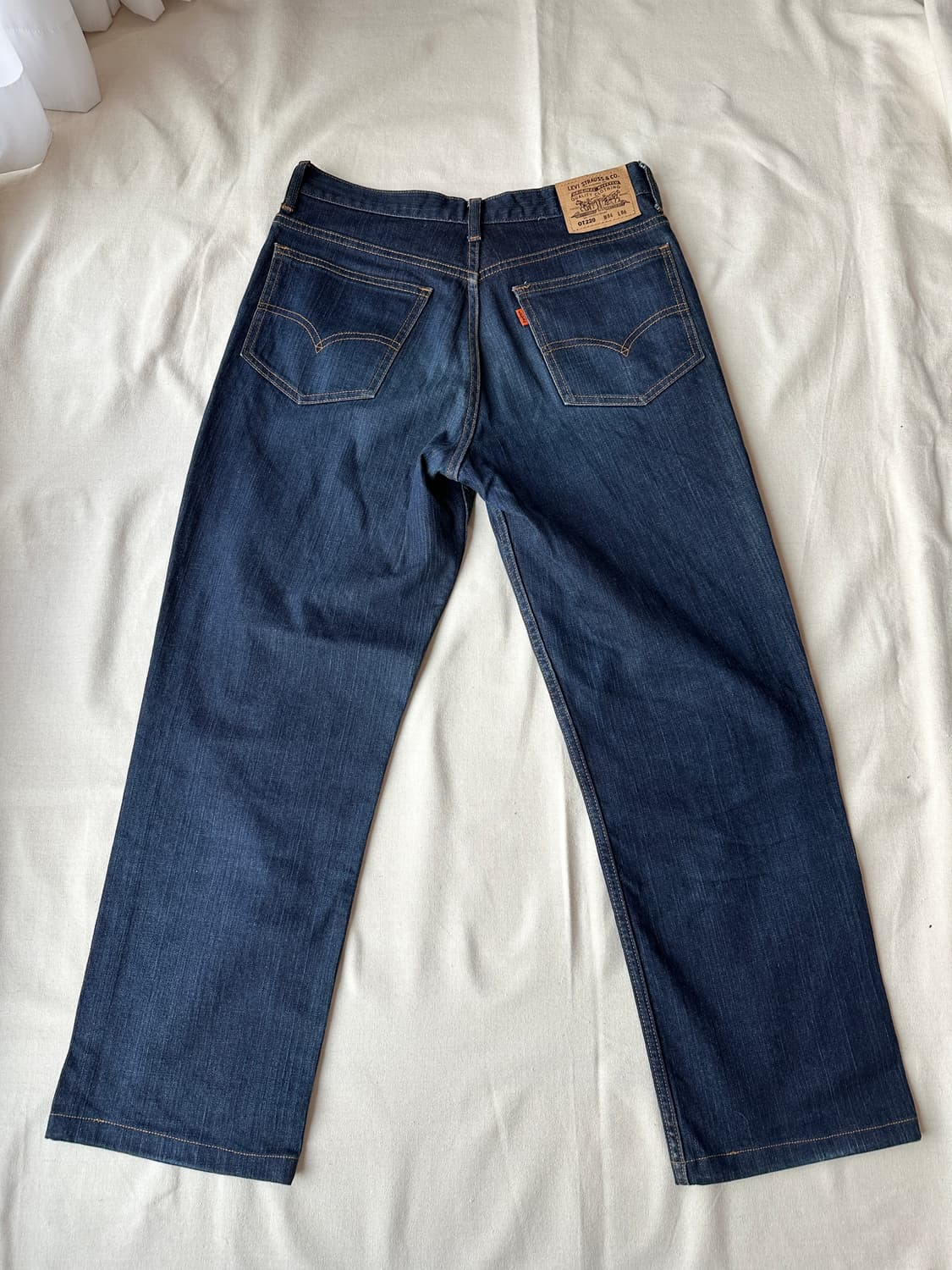 리바이스 OT220 오렌지탭 진청 데님 팬츠 31 상품이미지5