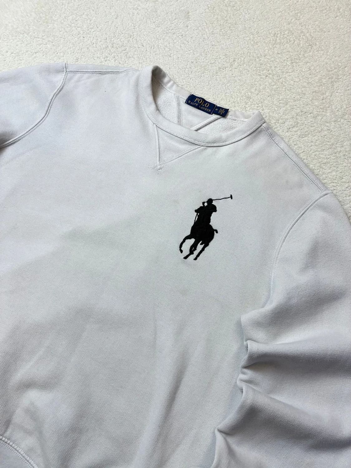 폴로 랄프로렌 빅포니 화이트 맨투맨 PN5910 상품이미지2