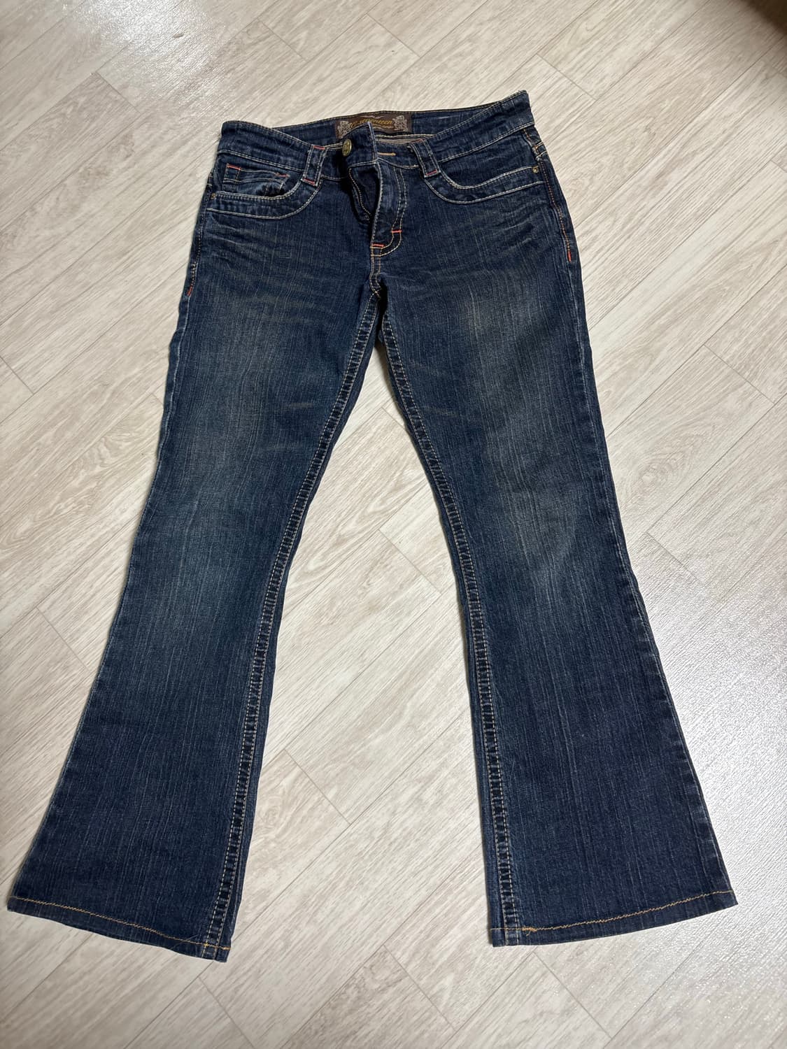 빈티지 로우라이즈진 상품이미지1