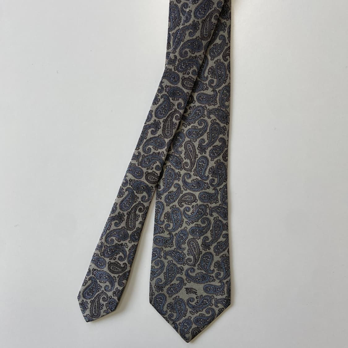 버버리 명품 정품 페이즐리 심플로고 넥타이 (Burberry) 상품이미지1