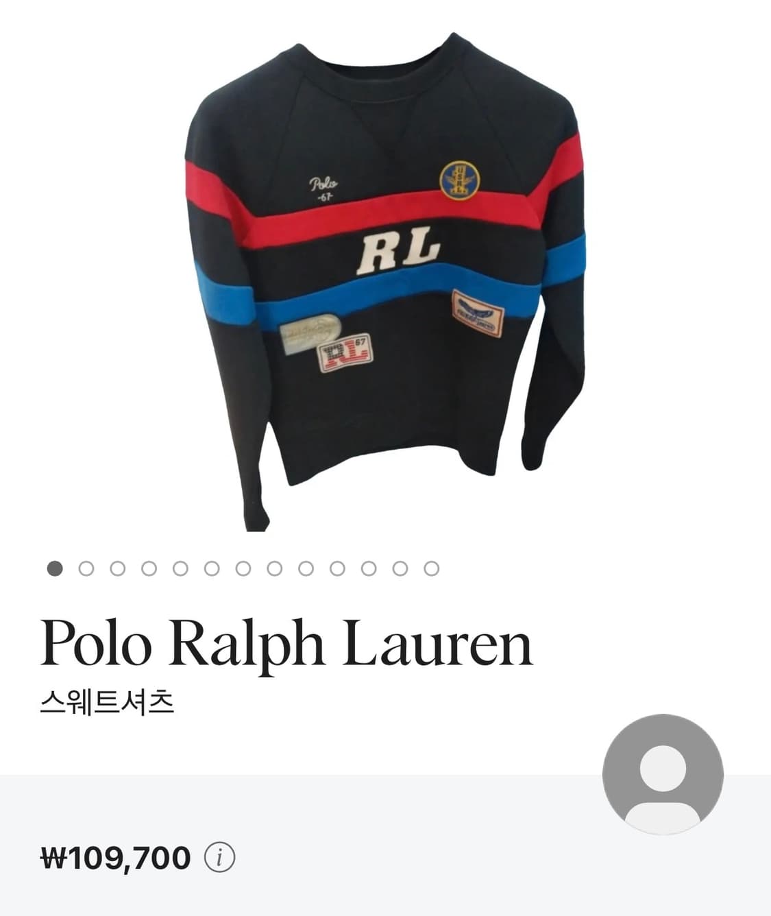 00s POLO 폴로 레이싱 패치 스웻셔츠 맨투맨 상품이미지10