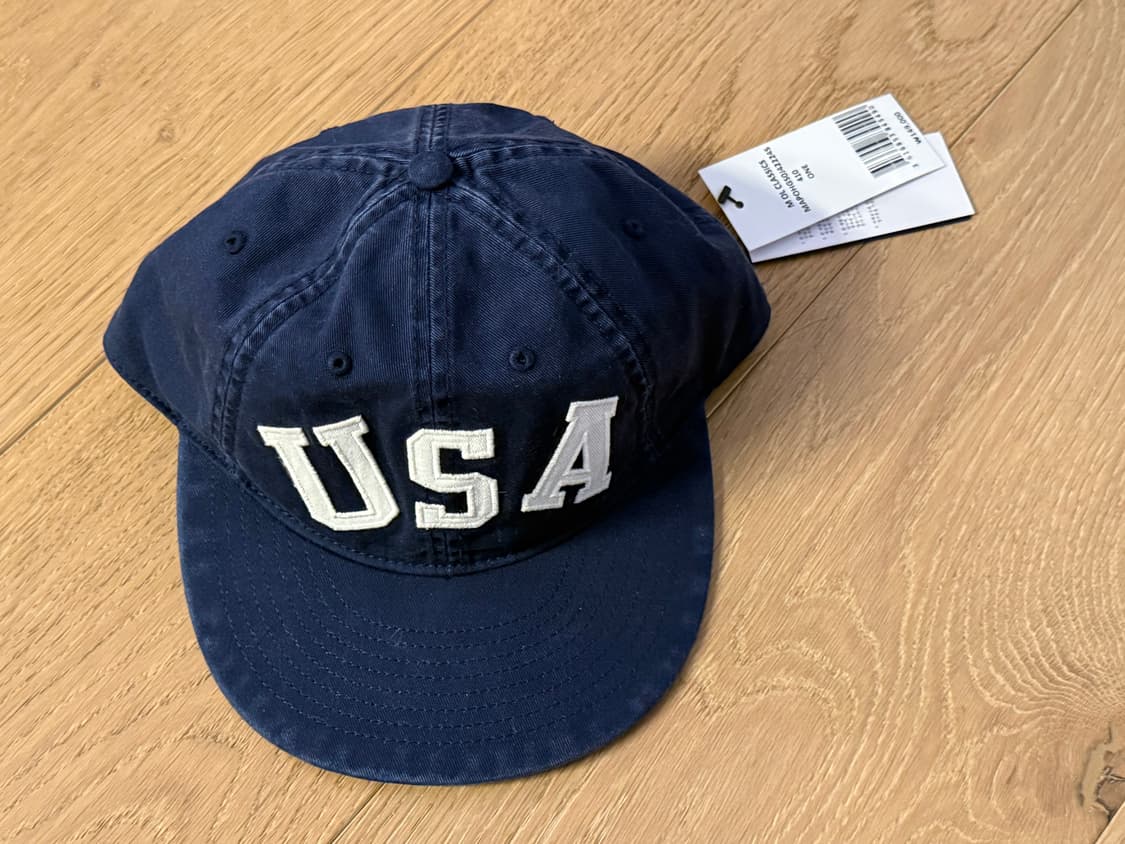 폴로 랄프로렌 USA 네이비 볼캡 상품이미지1