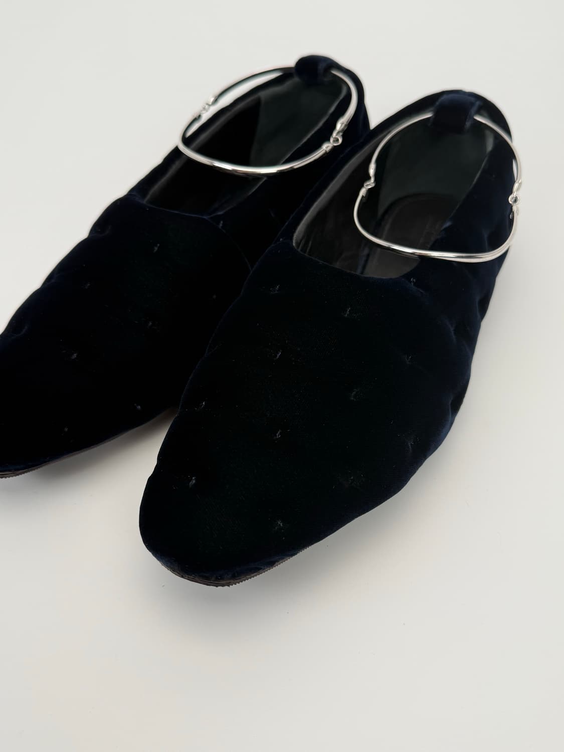 질샌더 링 벨벳 플렛슈즈 40 상품이미지2