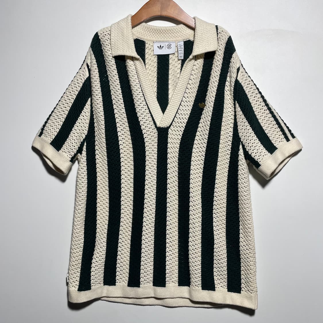 아디다스 x 클랏 오버핏 니트 폴로 셔츠 상품이미지1