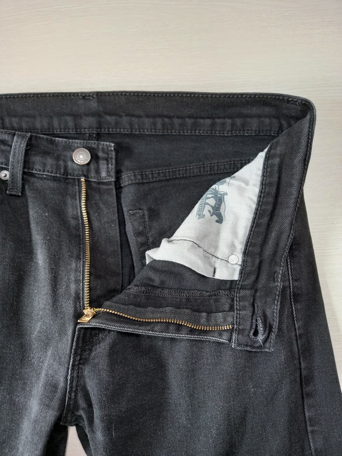 32 리바이스505 스판 일자진 블랙 32-337 상품이미지7