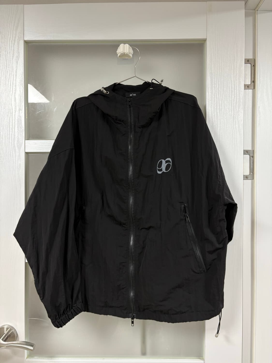 [ASON] 애즈온 윈드브레이커 블랙 상품이미지1