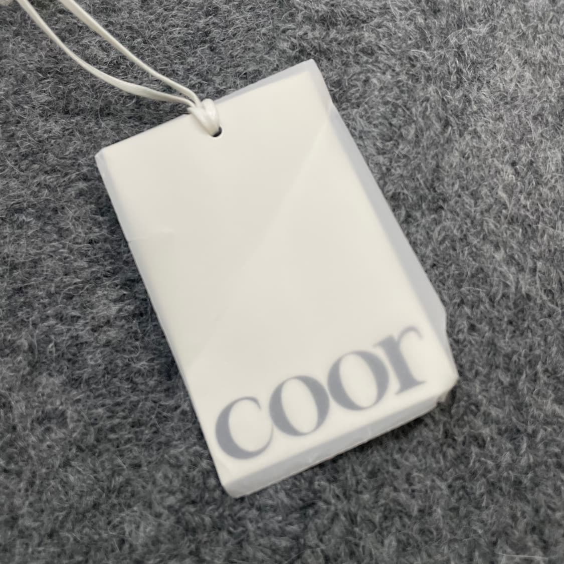 쿠어 Coor 헤어리 소프트 알파카 니트 가디건 그레이 상품이미지4