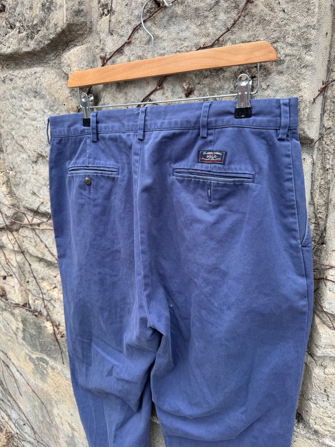 폴로 랄프로렌 빈티지 치노 팬츠 네이비 35/32 상품이미지4