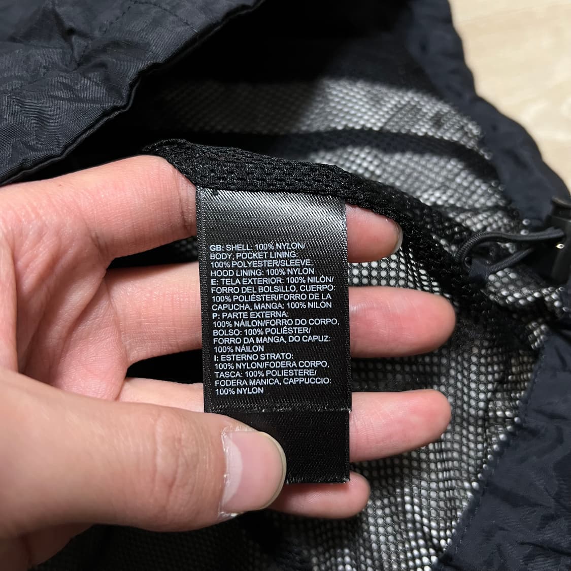 노스페이스 여성 하이벤트 기능성 바람막이 후드자켓 [블랙] S/90 상품이미지7