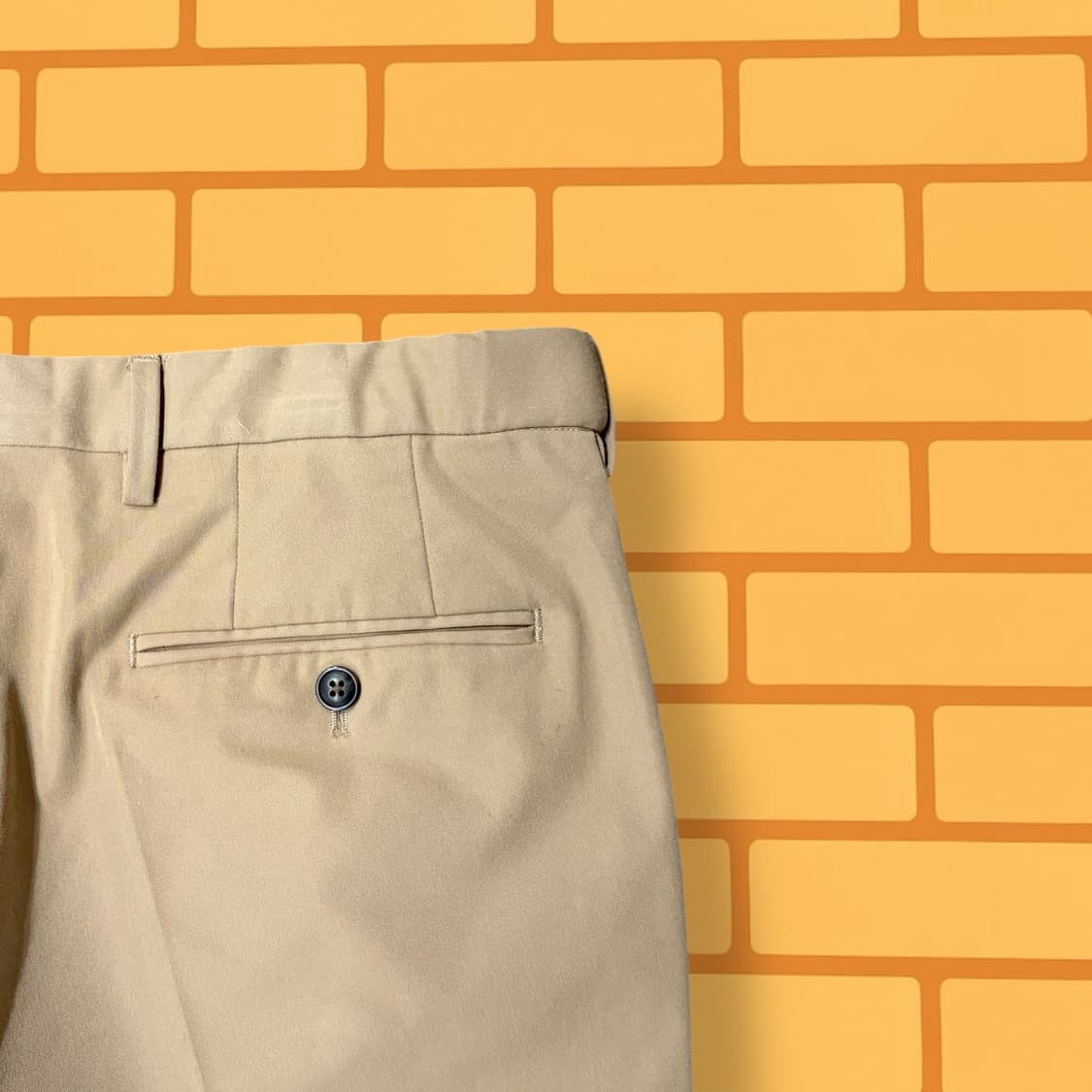 빈티지 클래식 베이지 치노 팬츠 (32) 상품이미지6