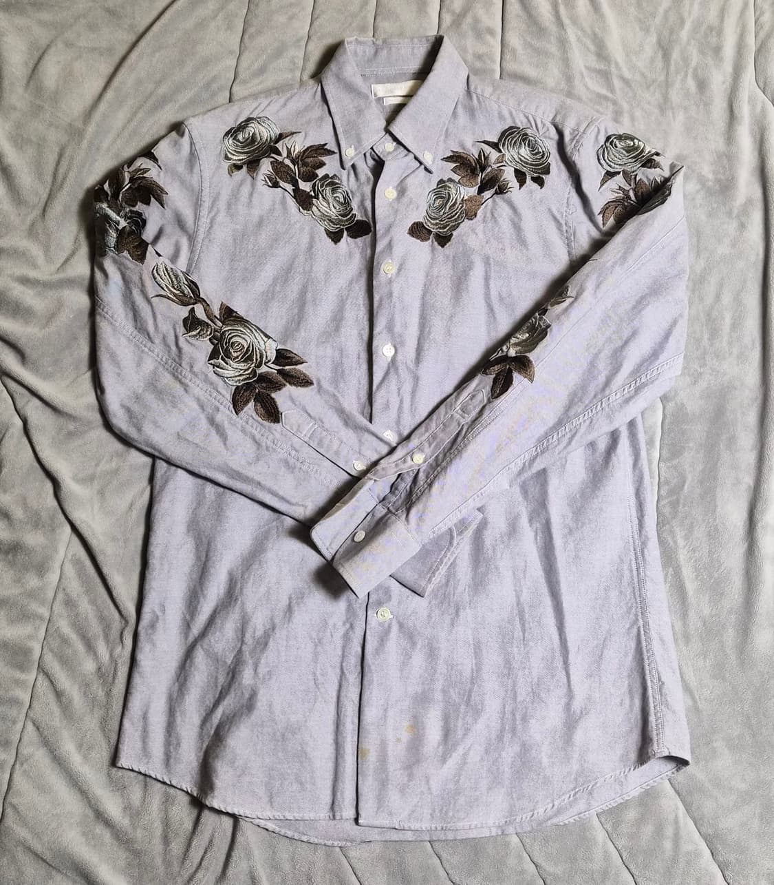 알렉산더 맥퀸 자수 셔츠 상품이미지1