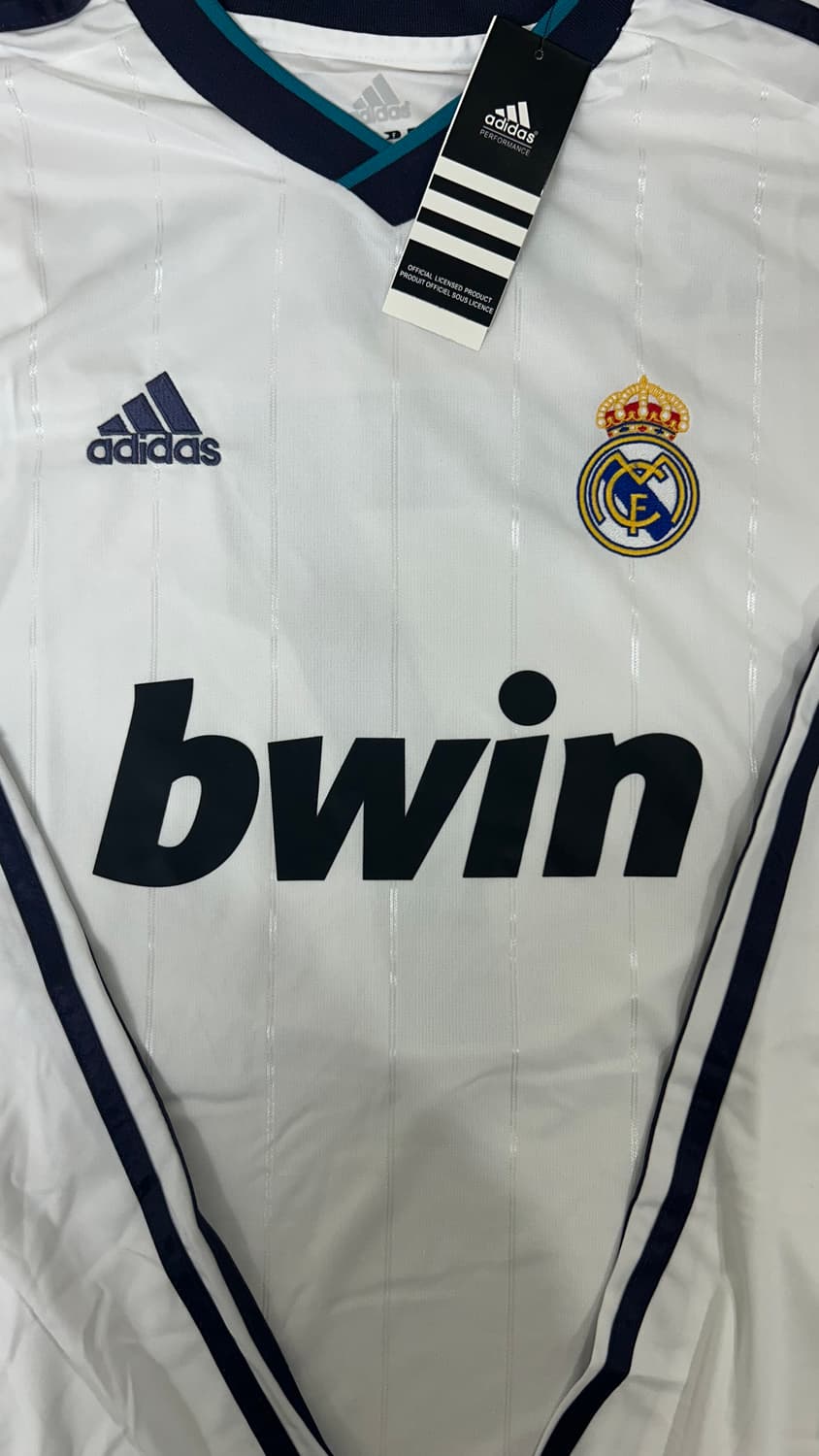 레트로 레알마드리드 홈 호날두 긴팔 유니폼 상품이미지2