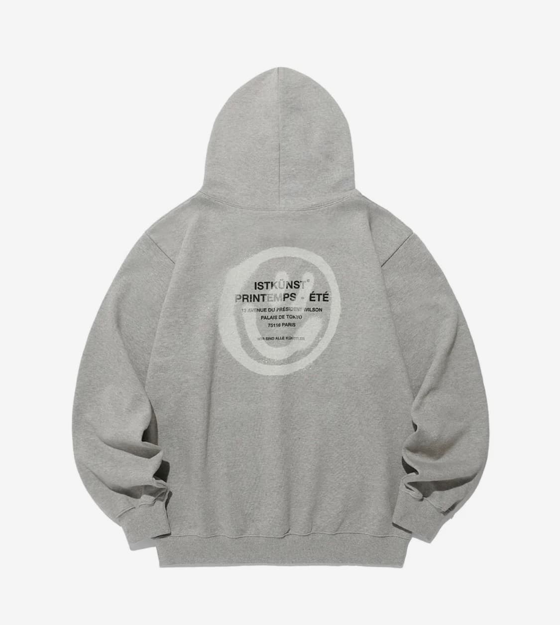 이스트쿤스트 로고 스마일 후디 상품이미지1