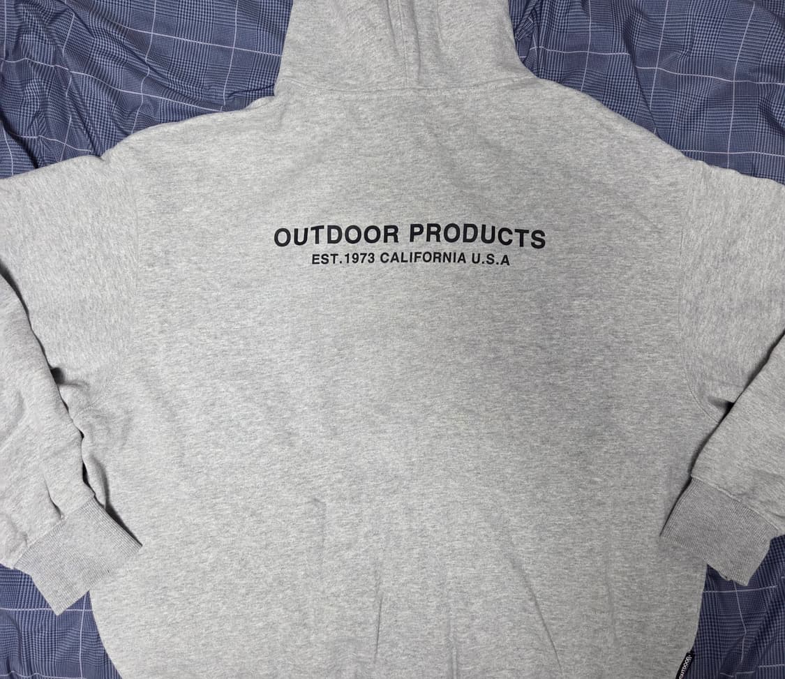 아웃도어프로덕트 그레이 후드티 L 상품이미지2