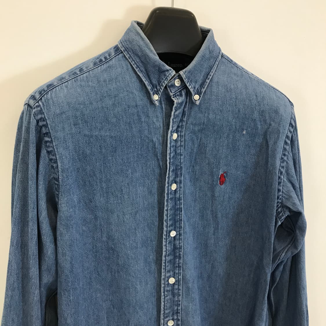폴로 랄프로렌 빈티지 데님셔츠 [90-95] 상품이미지2