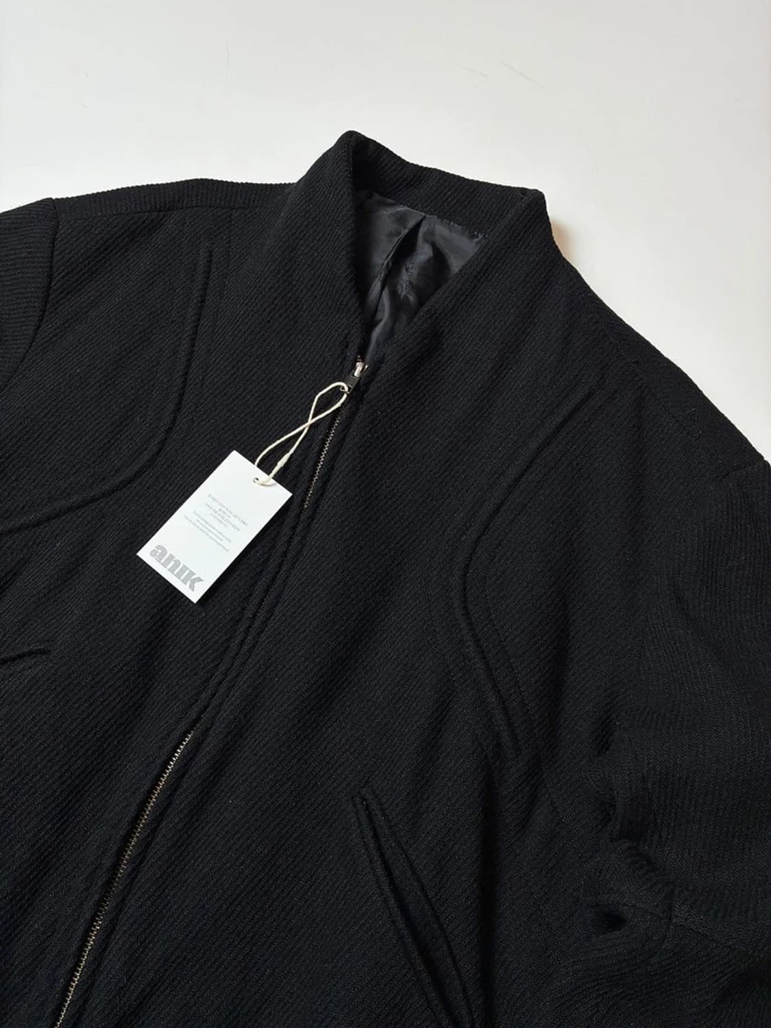 쿠어 COOR 22FW 트윌 울 숄 카라 바시티 자켓 PN8310 상품이미지2