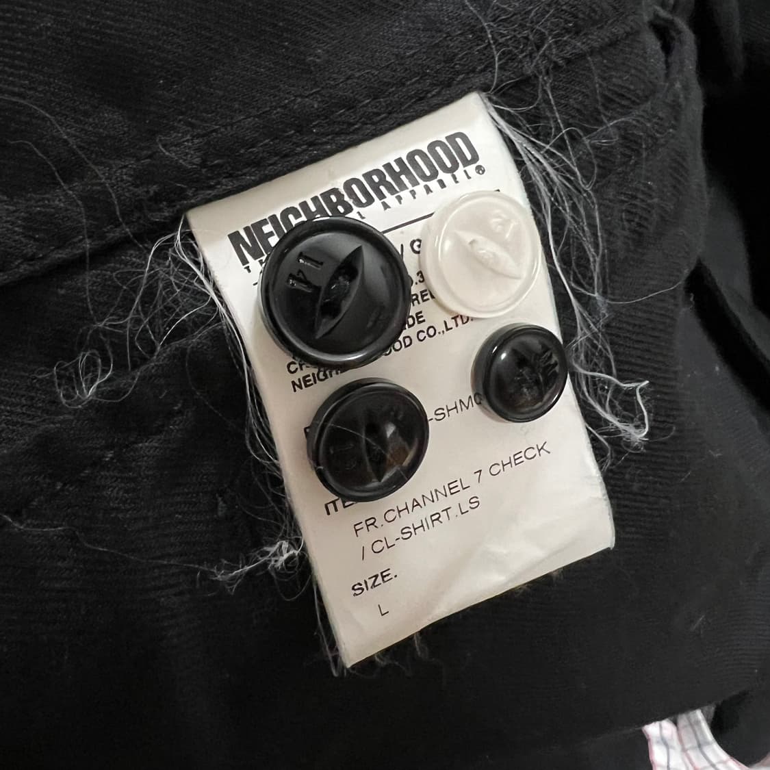 프라그먼트 네이버후드 페이크 레이어드 가디건 셔츠 상품이미지8