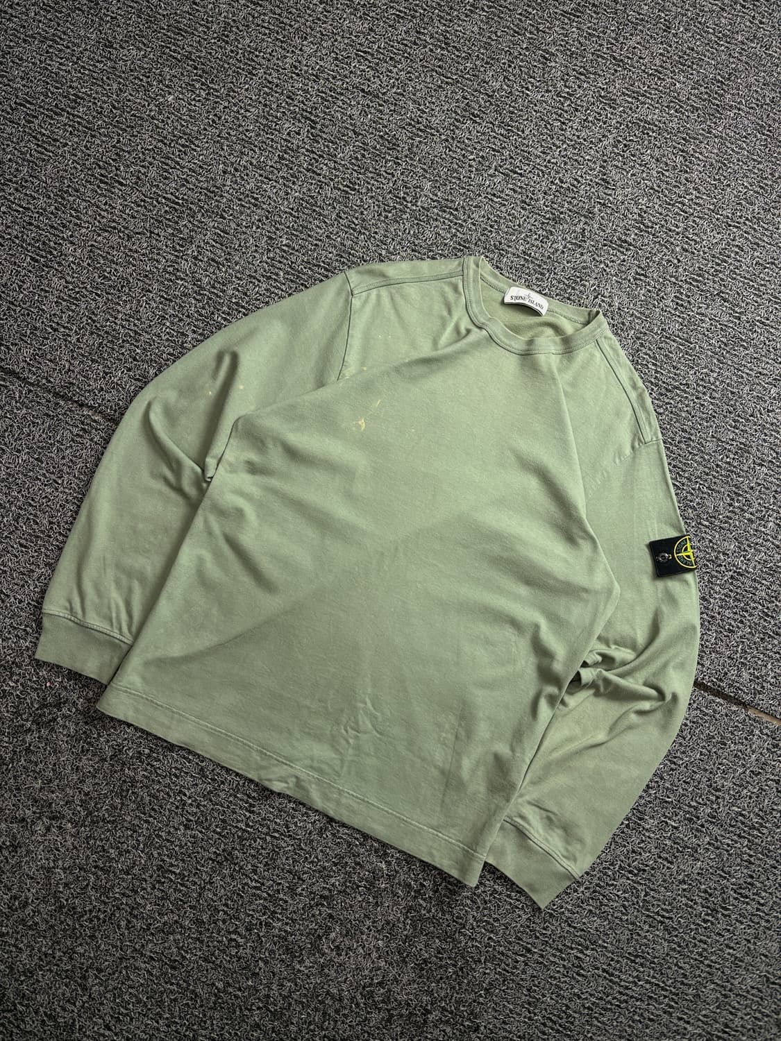 스톤아일랜드 정품 와펜 패치 롱슬리브 맨투맨 2537 상품이미지1