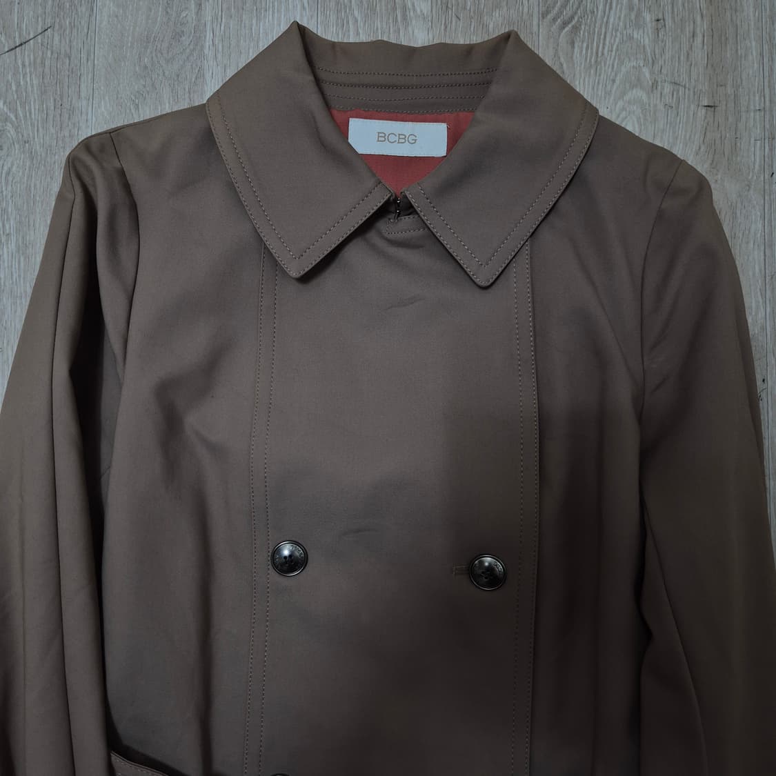 BCBG 비씨비지 여성 벨트 더블 트렌치코트 85-94-155 상품이미지2