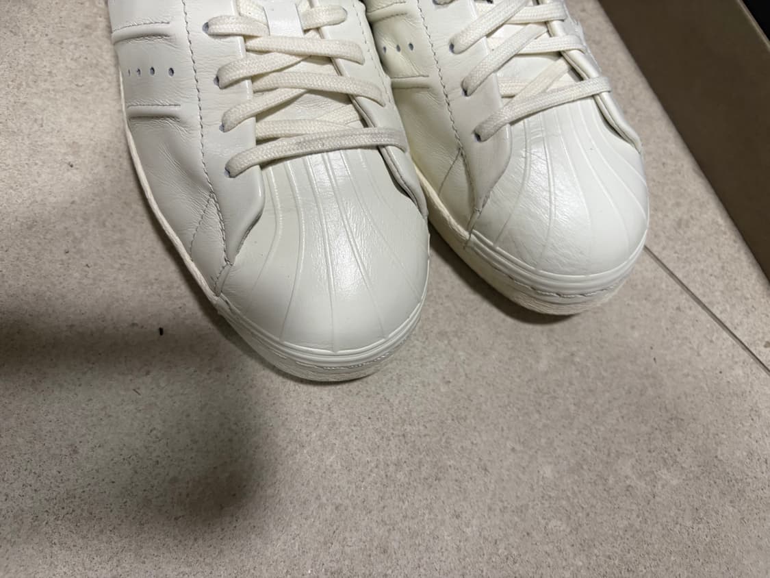 Y-3 슈퍼스타 오프화이트 스니커즈 275 상품이미지8