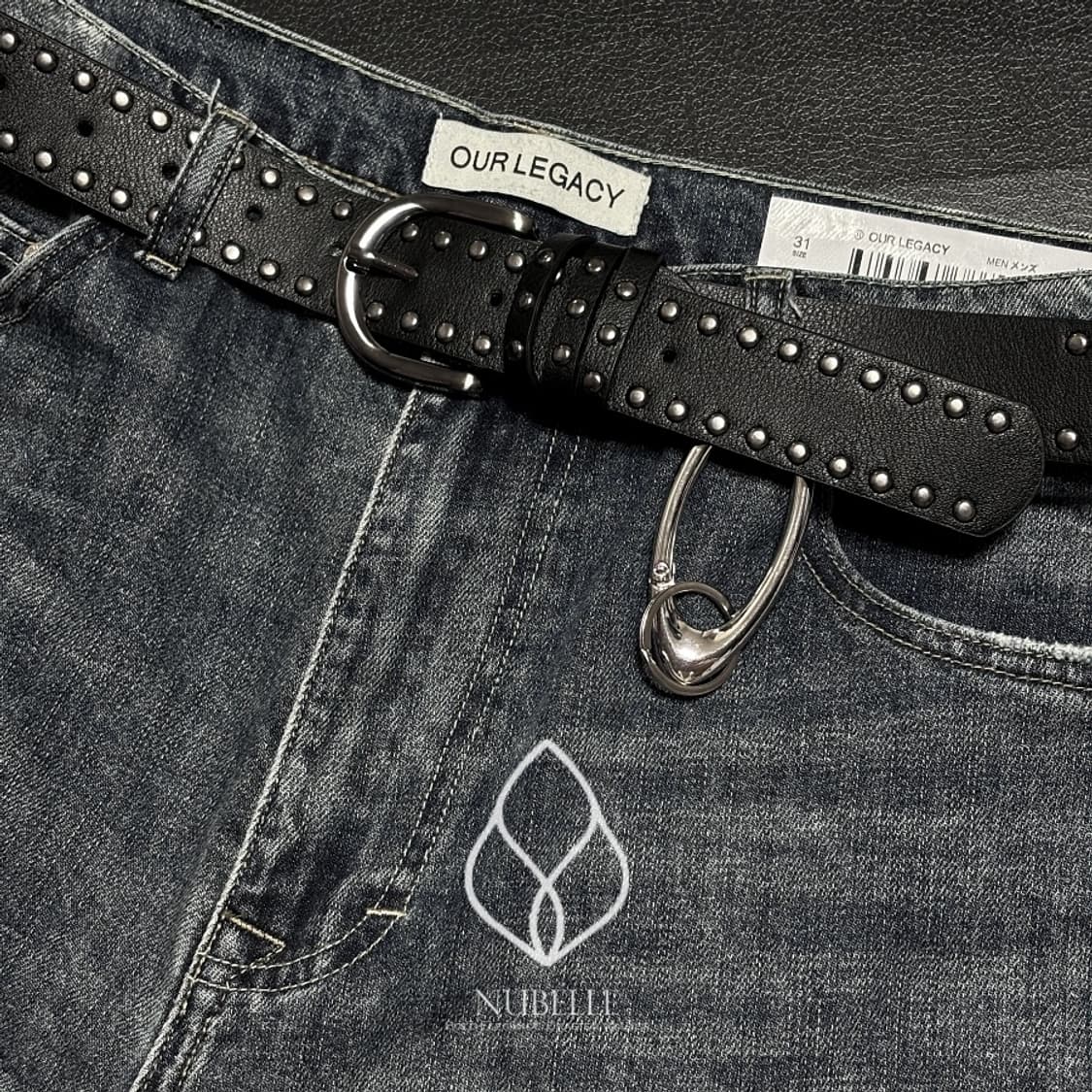 🌗 Vintage stud belt / 볼 스터드 웨스턴 벨트 상품이미지1