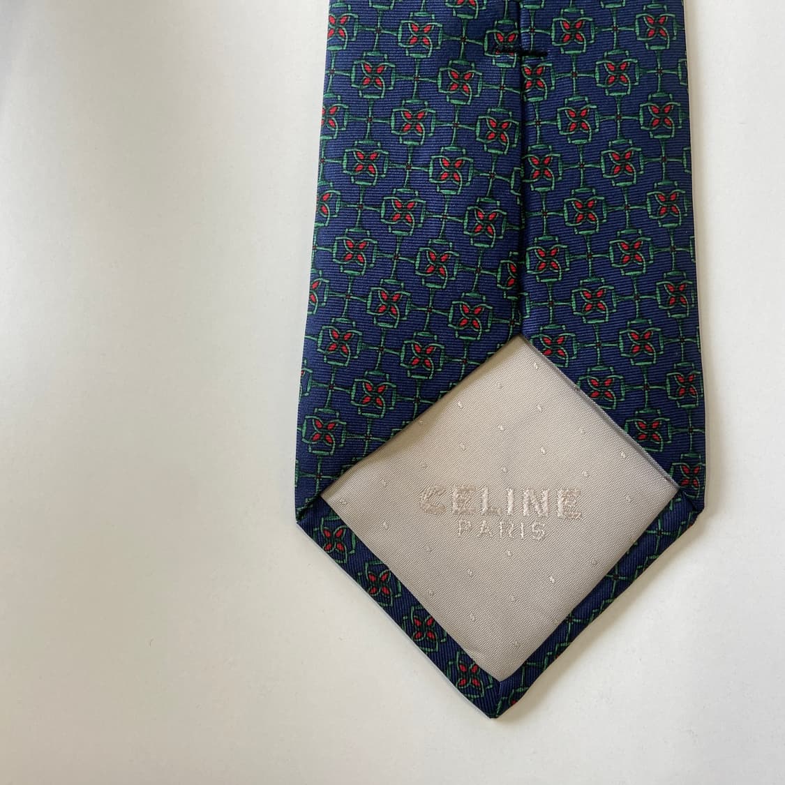 셀린느(celine) 심플로고 정품 명품넥타이 8.6cm 상품이미지7