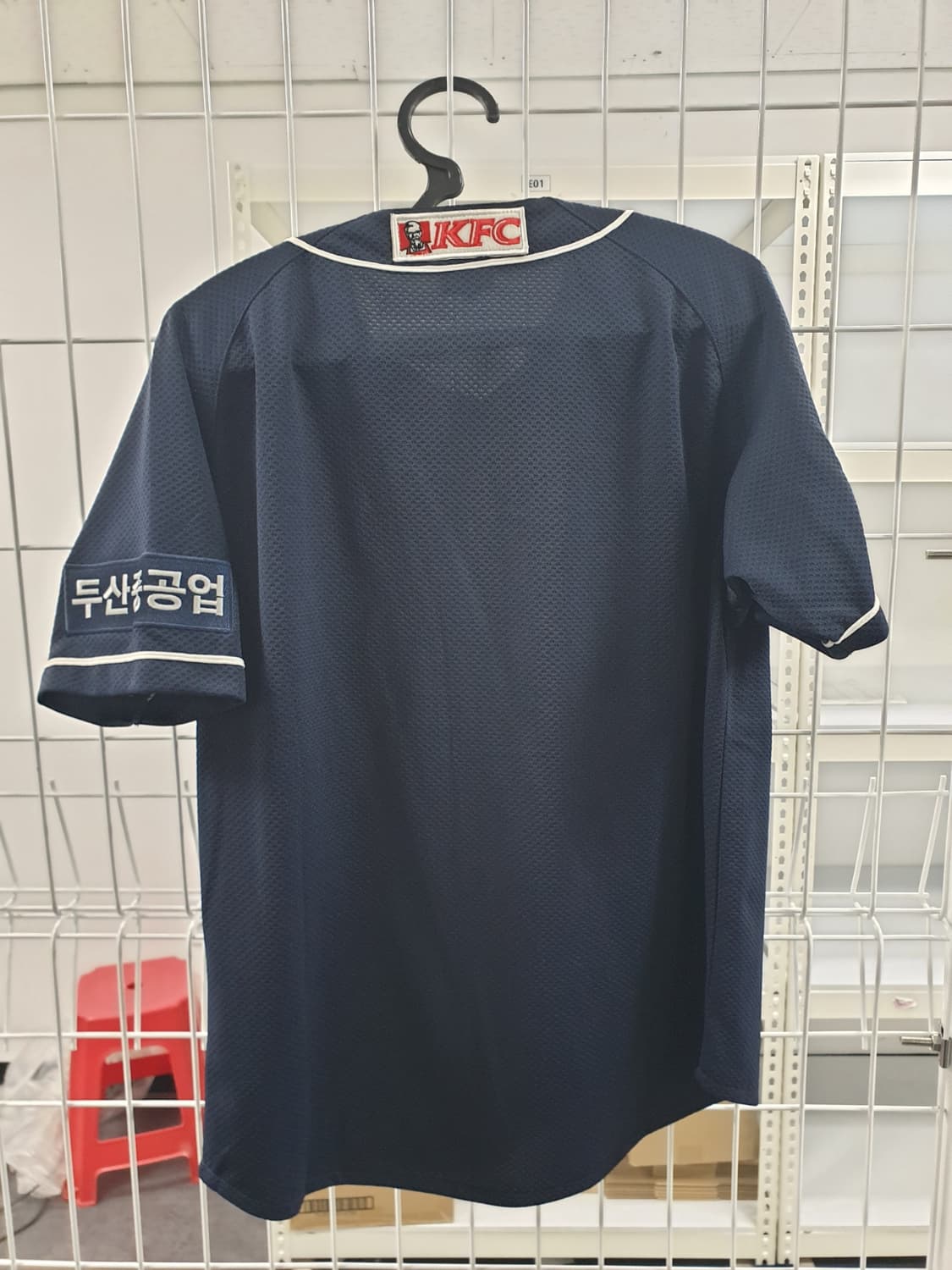 두산베어스 네포스 정품 유니폼 95사이즈 노마킹 판매합니다 상품이미지2