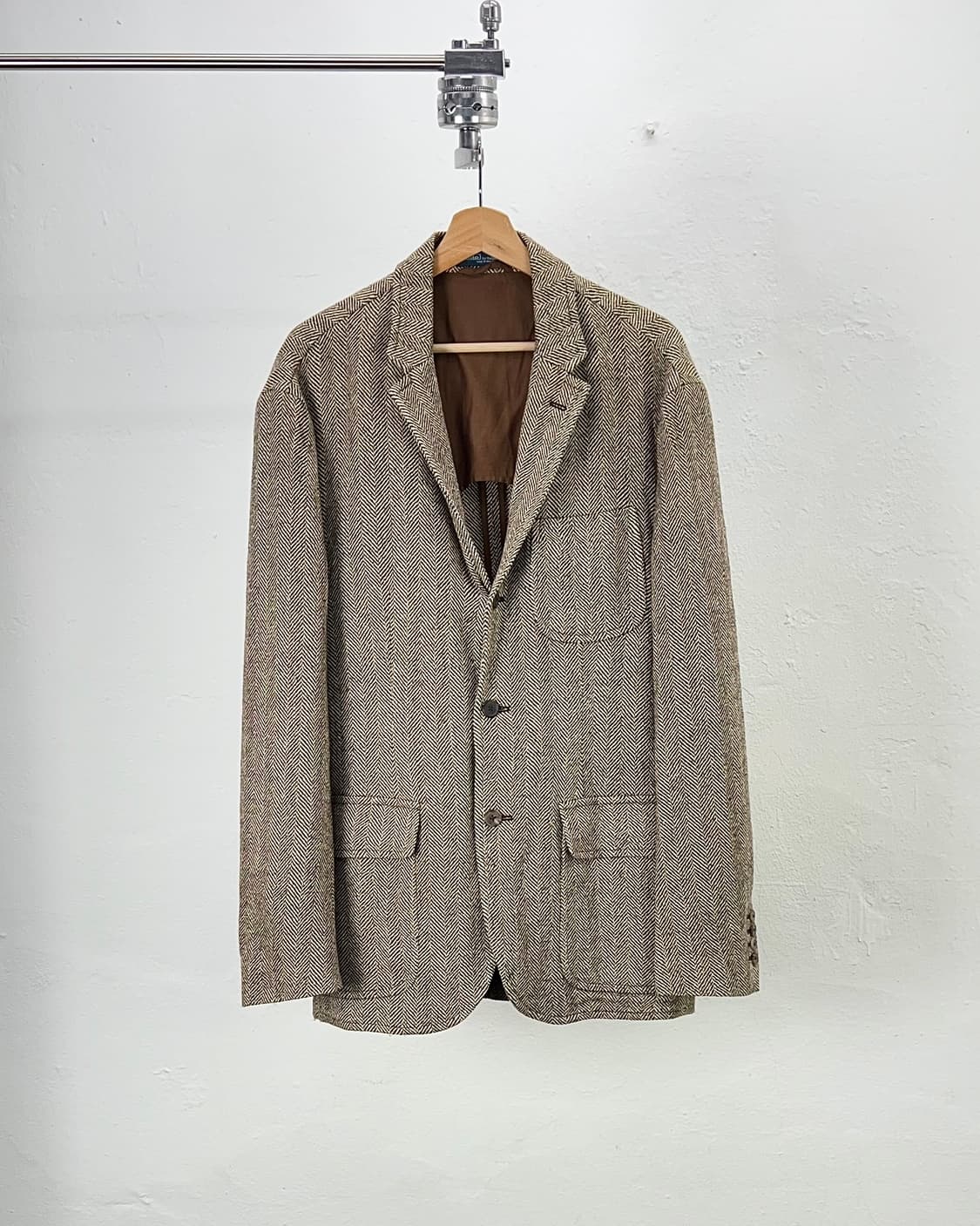 폴로 랄프로렌 헤링본 멀티 포켓 3b 블레이저 상품이미지1